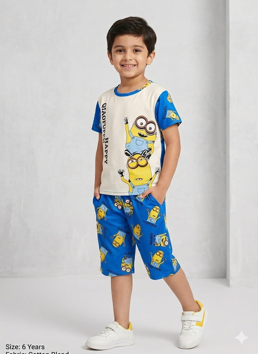 Minions Style Kids' Nightwear Set