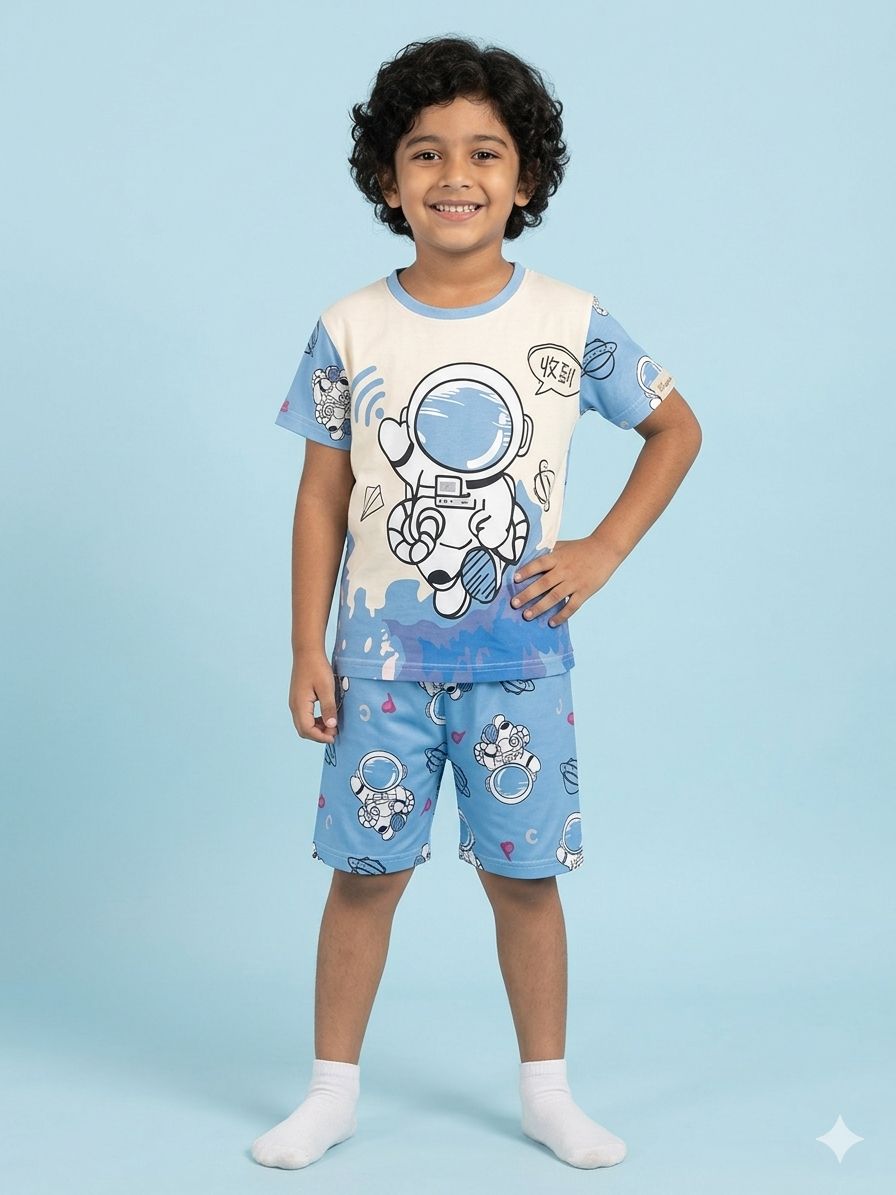 Hello Astronaut Kids' Nightwear Set