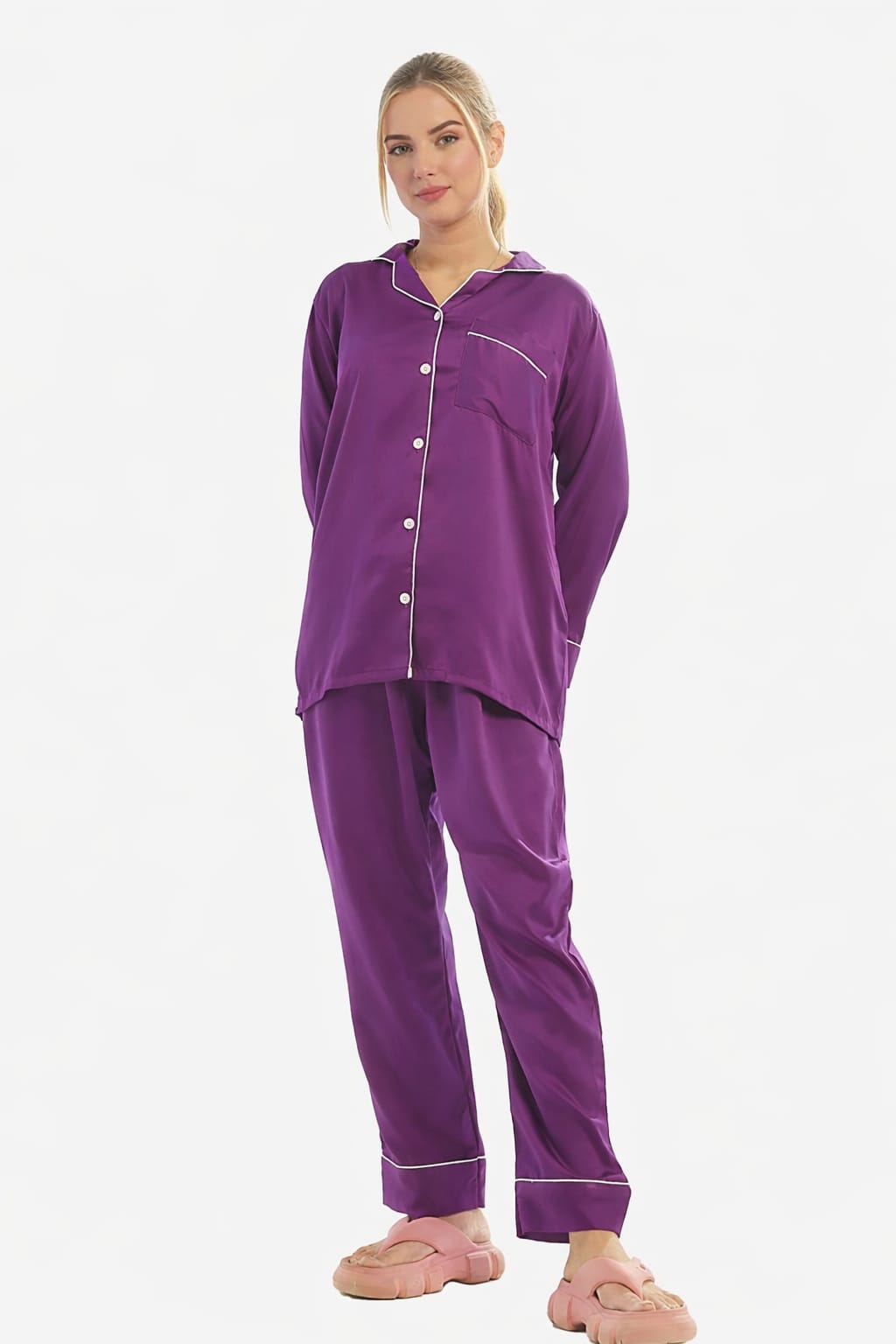 SILK NIGHT DRESS