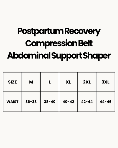 Abdominal Belly Belt for Women – Postpartum Waist Shapewear & Lower Abdomen Support Belt