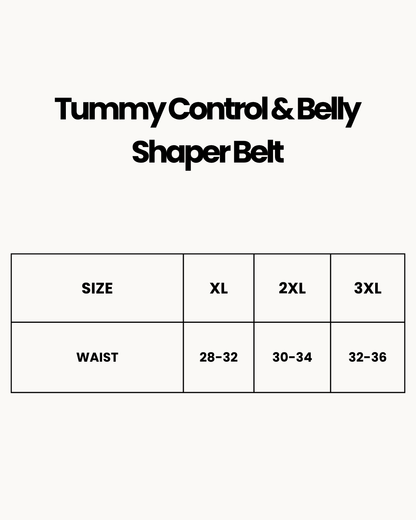 Tummy Control & Belly Shaper Belt