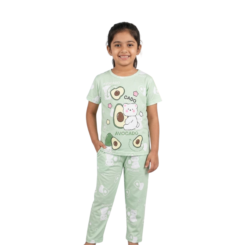 Kids Nightwear Set – Imported Model Cotton Sleepwear for Baby