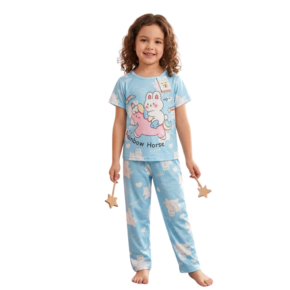 Kids Nightwear Set – Imported Model Cotton Sleepwear for Baby