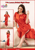 Premium Silk Jersey 1 Piece Nightwear – Soft Sleepwear