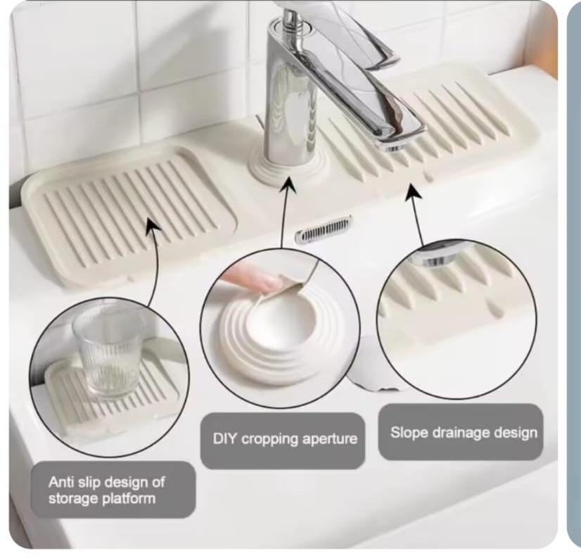 Silicone Sink Mat – Non-Slip Kitchen Sink Protector