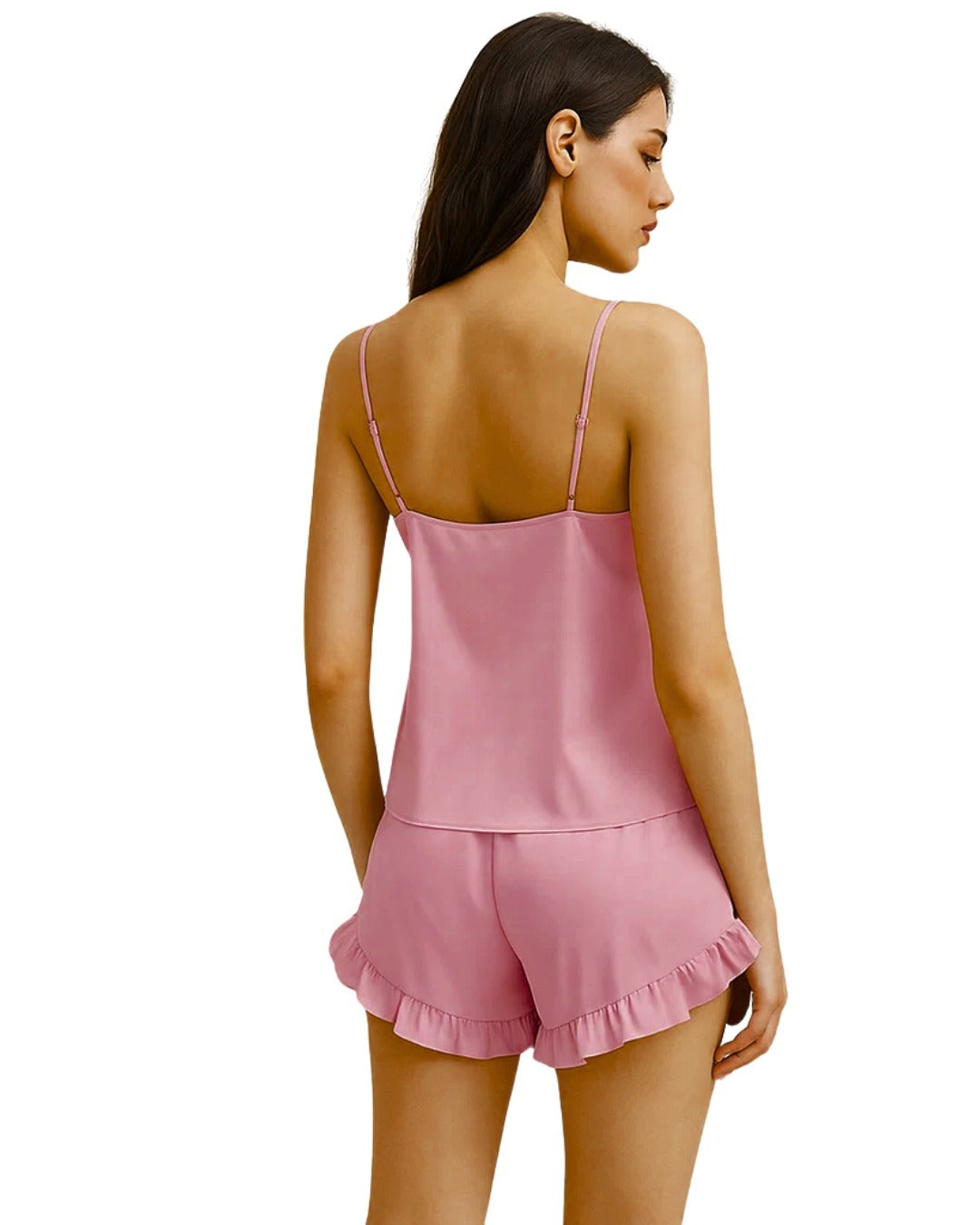 Premium Silk Cami Set – Soft Comfortable Nightwear