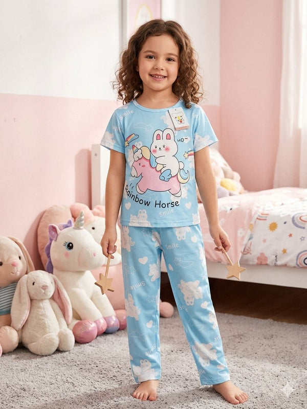 Kids Nightwear Set – Imported Model Cotton Sleepwear for Baby