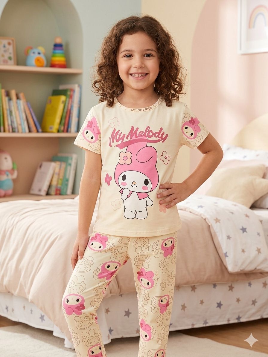 Kids Nightwear Set – Imported Model Cotton Sleepwear for Baby