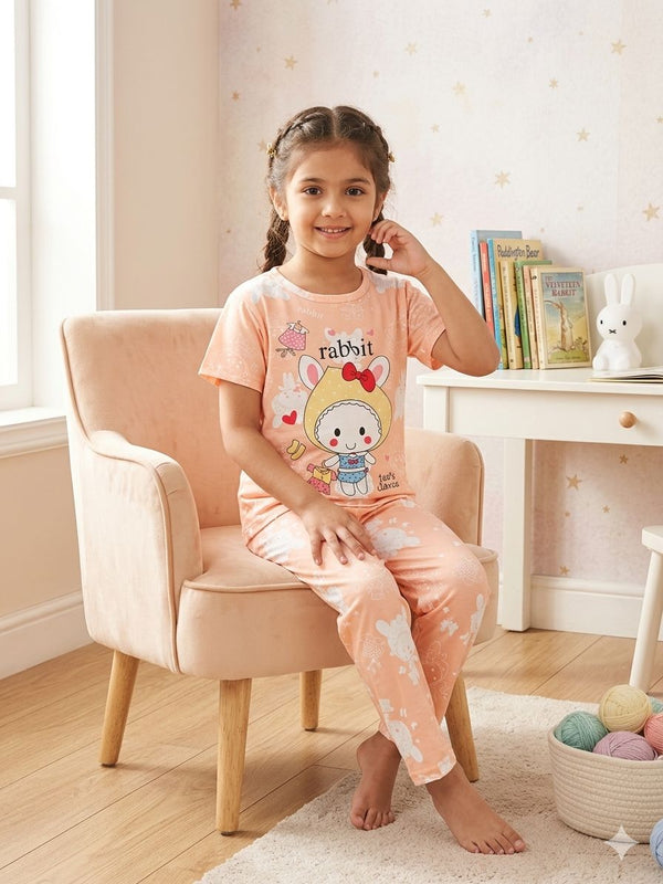 Kids Nightwear Set – Imported Model Cotton Sleepwear for Baby