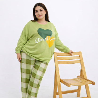 Eternal Love Printed Night Suit for Women