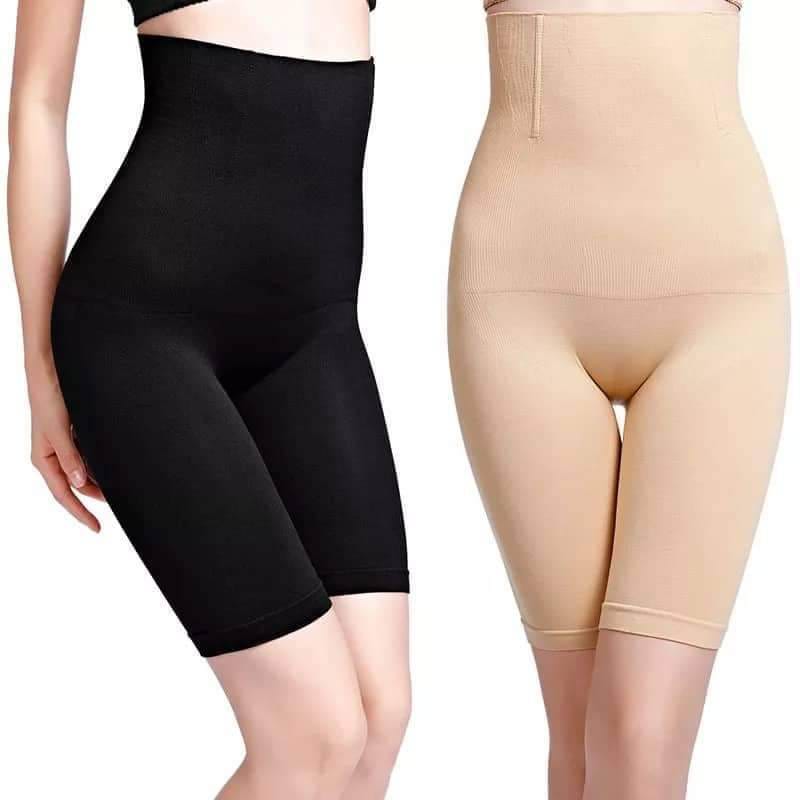 Women High Waist Shaping Shorts – Seamless Tummy Control & Butt Lifting Shapewear