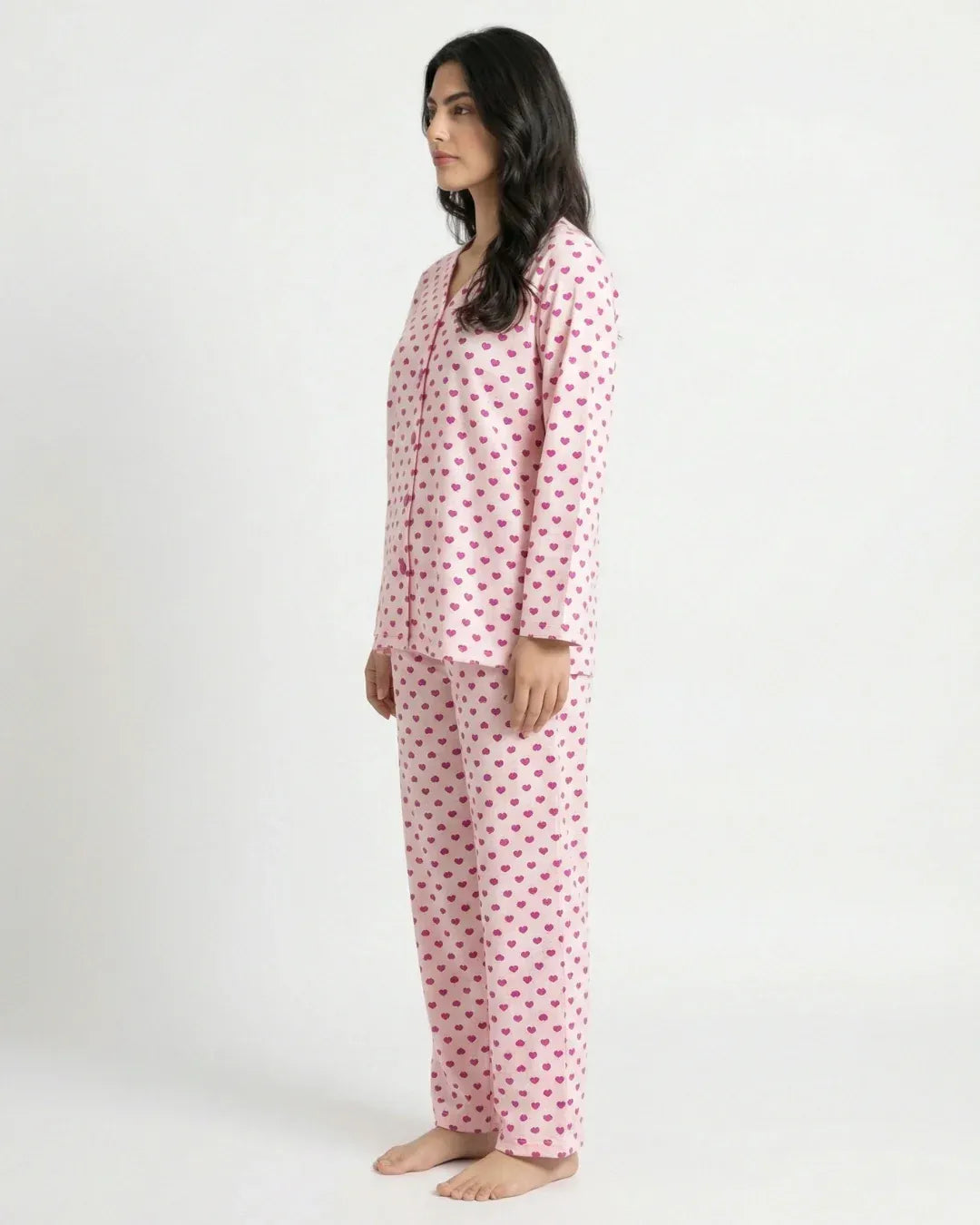 Summer Crinkled Pajama Suit – Love Checks