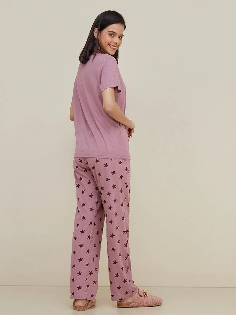 Love Sleep Printed Night Suit – Soft Comfortable Sleepwear