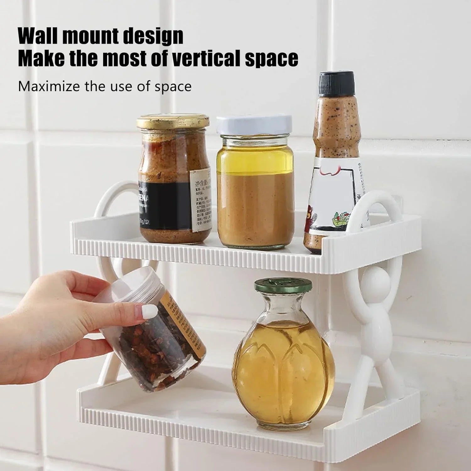 MOST DEMANDED 2 IN 1 WALL RACK